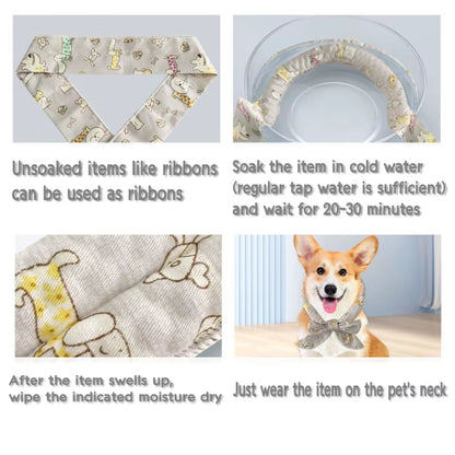 ChillPup Ice Bandana – The Coolest Summer Style for Your Hot Dog
